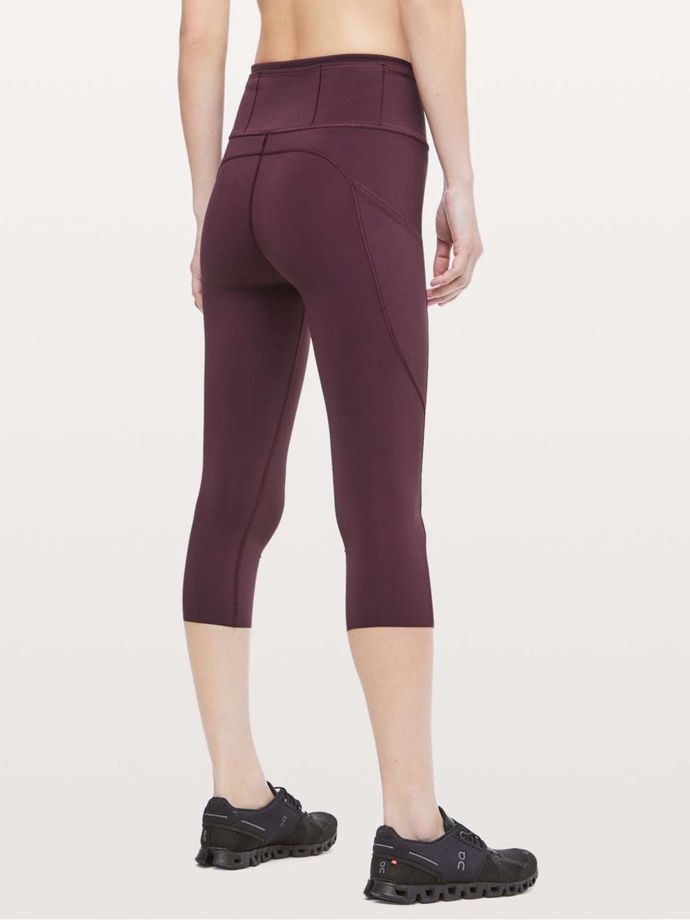 Lululemon Fast & Free Crop Size 6 - Picture 6 of 11